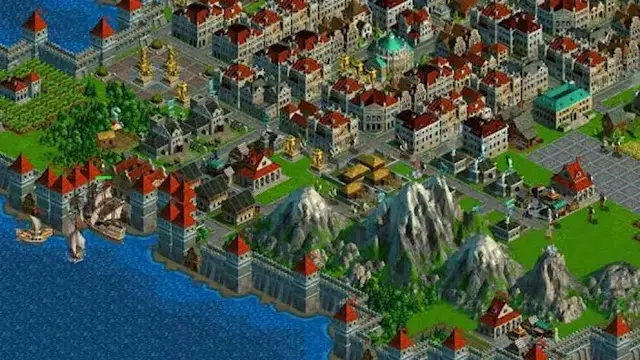 Anno 1602 schermata di gioco
