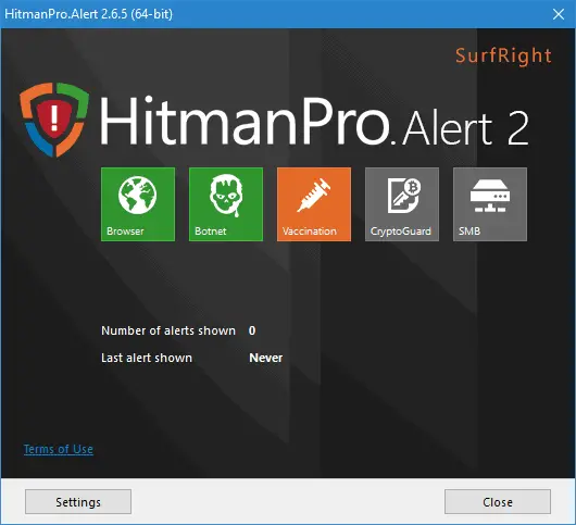 HitmanPro.Alert 2.6 per Windows