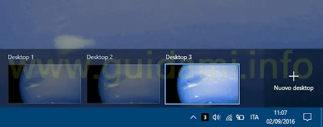 Icona Virtual Desktop Enhancer per desktop virtuali Windows 10