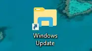 Icona collegamento desktop Windows Update su Windows 10