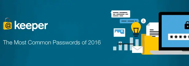 Le password più comuni del 2016