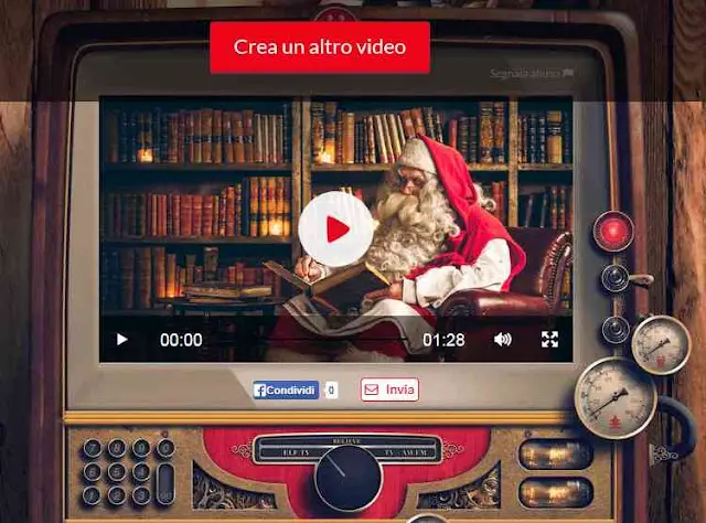 PNP videomessaggio personalizzato da Babbo Natale