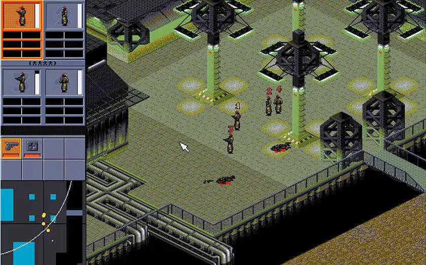 Syndicate 1993 schermata di gioco