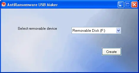 Trend Micro AntiRansomware USB Maker