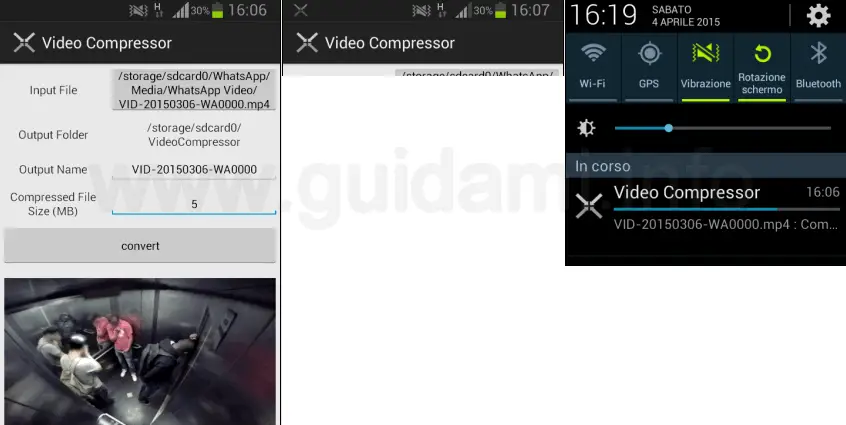 Video Compressor app Android