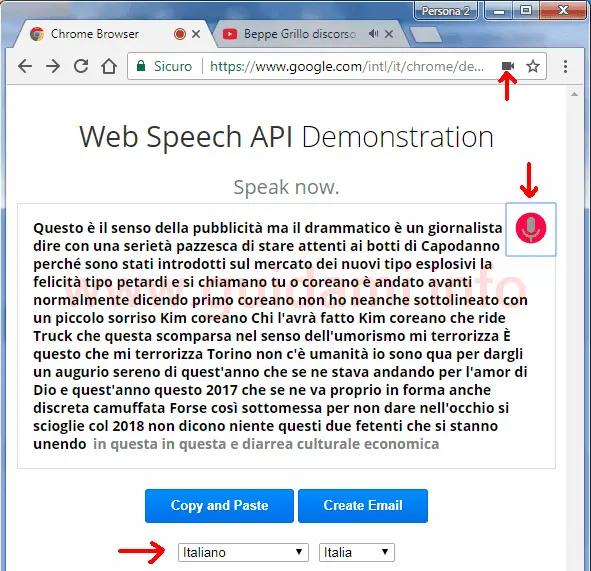Web Speech API Demonstration