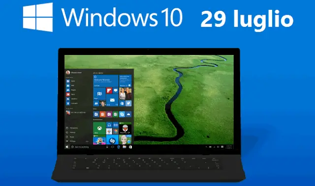 Windows 10 il 29 Luglio 2016 fine aggiornamento gratis