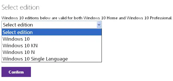 Windows edizioni N, KN, SL