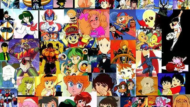 Poster dei personaggi dei cartoni animati