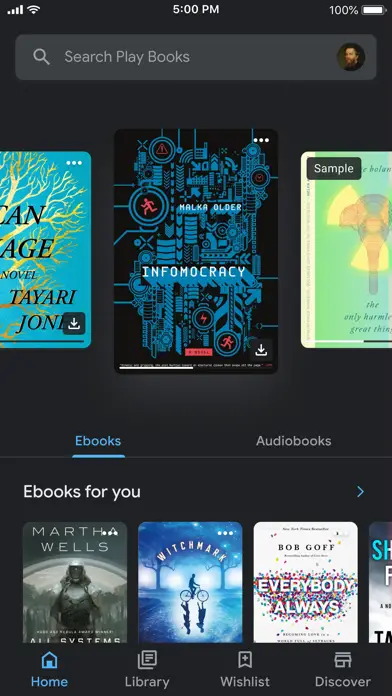 Google Play Libri e audiolibri8
